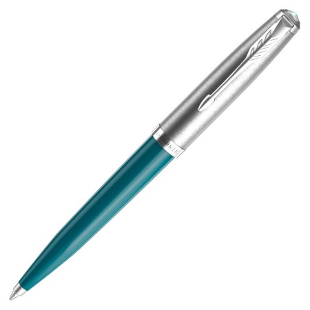 Ручка шариков. Parker 51 Core (CW2123508) Teal Blue CT M черн. черн. подар.кор.