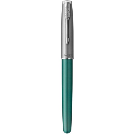 Ручка перьев. Parker Sonnet Essentials SB F545 (CW2169362) LaqGreen CT F сталь нержавеющая подар.кор.