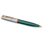 Ручка шариков. Parker 51 Premium (CW2169076) Forest Green GT M черн. черн. подар.кор.