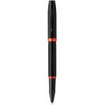 Ручка роллер Parker IM Vibrant Rings T315 (CW2172945) Flame Orange PVD F черн. черн. подар.кор.