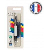 Ручка перьев. Parker Jotter Originals F60 (CW2096871) White CT M сталь нержавеющая блистер