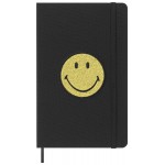 Блокнот Moleskine LE SMILEY LESMILEYNTBK Large 130х210мм обложка текстиль 176стр. линейка твердая обложка черный