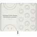 Блокнот Moleskine LE SMILEY LESMILEYNTBK Large 130х210мм обложка текстиль 176стр. линейка твердая обложка черный