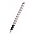 Ручка роллер Waterman Hemisphere (CWS0920450) Steel CT F черн. черн. подар.кор.