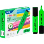 Текстовыделитель Deli EU366-GN Jumbo скошенный пиш. наконечник 1-5мм зеленый