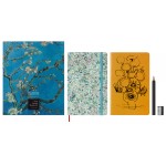 Набор Moleskine Limited Edition Van Gogh Museum блокнот для рисования/записей/карандаш/точилка Large синий