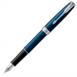 Ручка перьев. Parker Sonnet Core F539 (1945364) LaqBlue CT M сталь нержавеющая подар.кор.