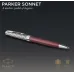 Ручка шариков. Parker Sonnet Premium K537 (CW2119783) Metal Red CT M черн. черн. подар.кор.