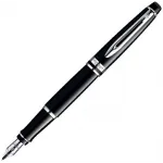 Ручка перьев. Waterman Expert 3 (S0951760) Black CT M сталь нержавеющая подар.кор.