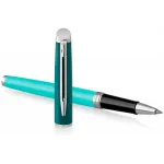 Ручка роллер Waterman Hemisphere Colour Blocking (2190124) Green CT F черн. черн. подар.кор.