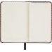 Блокнот Moleskine LIMITED EDITION PRESCIOUS & ETHICAL SHINE LEHSHINEMP012MRED XS 65х105мм 160стр. нелинованный твердая обложка подар.кор. бордовый металлик