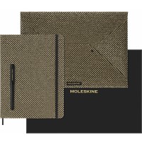 Набор Moleskine Limited Edition Prescious & Ethical Shine еженедельник/ручка перьевая/папка-конверт XLarge руч.:Kaweco золотистый