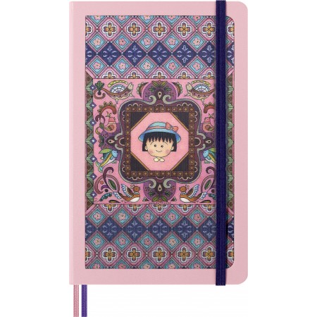 Блокнот Moleskine LIMITED EDITION SAKURA LESU07QP060NB Large 130х210мм обложка текстиль 176стр. линейка ассорти Momoko Sakura