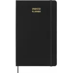 Еженедельник Moleskine CLASSIC WKNT Large 130х210мм недатир. 288 черный