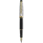 Ручка перьев. Waterman Reflections of Paris Expert DeLuxe (2200840) Black GT M подар.кор.