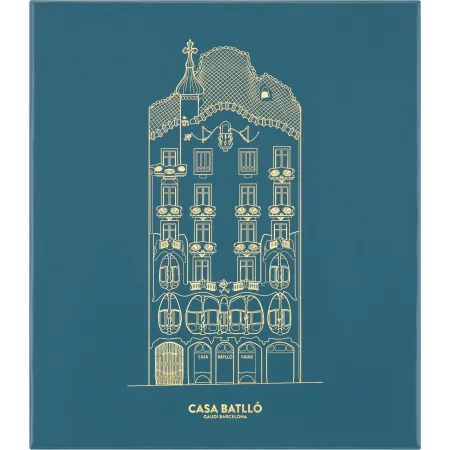 Набор Moleskine Limited Edition Casa Batllo блокнот/ручка Large линейка зеленый