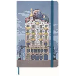 Блокнот Moleskine LIMITED EDITION CASA BATLLO SENTBL6865CBATLLO Large 130х210мм 240стр. линейка твердая обложка подар.кор.