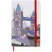 Блокнот Moleskine LIMITED EDITION I AM LONDON LEQP060IAMLO Large 130х210мм 240стр. слоновая кость страницы линейка твердая обложка подар.кор. белый