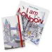 Блокнот Moleskine LIMITED EDITION I AM LONDON LEQP060IAMLO Large 130х210мм 240стр. слоновая кость страницы линейка твердая обложка подар.кор. белый