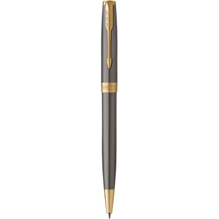 Ручка шариков. Parker Sonnet Grey Core GT (2213679) M черн. черн. подар.кор.