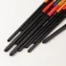 Набор кистей Deli EC407 (наб.10шт) пони кругл.№ 2,3,4,5,6/синт.круг.№2,3,4/плоск.№6,8