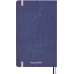 Блокнот Moleskine LIMITED EDITION SAKURA LESU08QP062BOX 130х210мм обложка текстиль 176стр. нелинованный подар.кор. синий 2025
