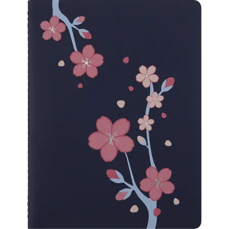 Блокнот Moleskine LIMITED EDITION SAKURA CAHIER LESU08QP321 XLarge 190х250мм обложка картон 120стр. линейка черный 2025