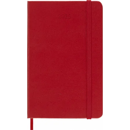 Ежедневник Moleskine CLASSIC Pocket 90x140мм 400стр. красный