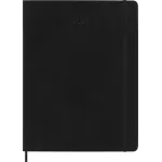 Еженедельник Moleskine CLASSIC SOFT WKNT XL 190х250мм 144стр. мягкая обложка черный