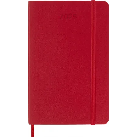 Ежедневник Moleskine CLASSIC SOFT Pocket 90x140мм 400стр. мягкая обложка красный