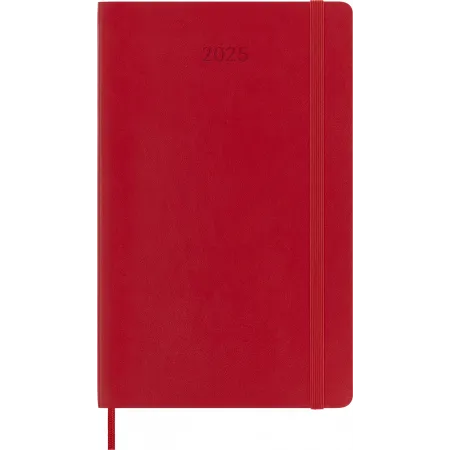 Ежедневник Moleskine CLASSIC SOFT Large 130х210мм 400стр. мягкая обложка красный