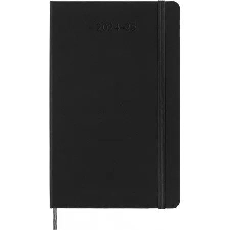 Еженедельник Moleskine ACADEMIC WKNT Large 130х210мм датир.18мес 208стр. черный