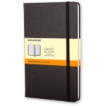 Блокнот Moleskine CLASSIC MM710 Pocket 90x140мм 192стр. линейка твердая обложка черный