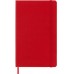 Блокнот Moleskine CLASSIC QP060R Large 130х210мм 240стр. линейка твердая обложка красный