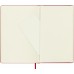 Блокнот Moleskine CLASSIC QP062R Large 130х210мм 240стр. нелинованный твердая обложка красный