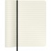 Блокнот Moleskine CLASSIC SOFT QP611 Pocket 90x140мм 192стр. линейка мягкая обложка черный