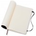 Блокнот Moleskine CLASSIC SOFT QP616 Large 130х210мм 192стр. линейка мягкая обложка черный