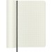 Блокнот Moleskine CLASSIC SOFT QP617 Large 130х210мм 192стр. клетка мягкая обложка черный