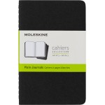 Блокнот Moleskine CAHIER JOURNAL QP313 Pocket 90x140мм обложка картон 64стр. нелинованный черный (3шт)