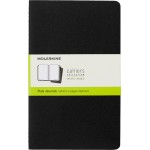 Блокнот Moleskine CAHIER JOURNAL QP318 Large 130х210мм обложка картон 80стр. нелинованный черный (3шт)