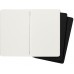 Блокнот Moleskine CAHIER JOURNAL QP318 Large 130х210мм обложка картон 80стр. нелинованный черный (3шт)