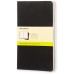 Блокнот Moleskine CAHIER JOURNAL QP318 Large 130х210мм обложка картон 80стр. нелинованный черный (3шт)