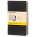 Блокнот Moleskine CAHIER JOURNAL QP312 Pocket 90x140мм обложка картон 64стр. клетка черный (3шт)