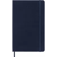 Еженедельник Moleskine ACADEMIC WKNT Large 130х210мм датир.18мес 208стр. синий сапфир