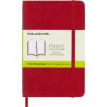 Блокнот Moleskine CLASSIC SOFT QP613F2 Pocket 90x140мм 192стр. нелинованный мягкая обложка красный