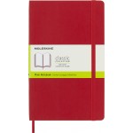 Блокнот Moleskine CLASSIC SOFT QP618F2 Large 130х210мм 192стр. нелинованный мягкая обложка красный