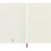 Блокнот Moleskine CLASSIC SOFT QP617F2 Large 130х210мм 192стр. клетка мягкая обложка красный