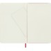 Блокнот Moleskine CLASSIC SOFT QP617F2 Large 130х210мм 192стр. клетка мягкая обложка красный