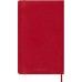 Блокнот Moleskine CLASSIC SOFT QP617F2 Large 130х210мм 192стр. клетка мягкая обложка красный