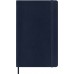 Блокнот Moleskine CLASSIC SOFT QP618B20 Large 130х210мм 192стр. нелинованный мягкая обложка синий сапфир